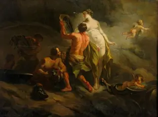 Venus și Vulcan. Pandant: Răpirea Europei