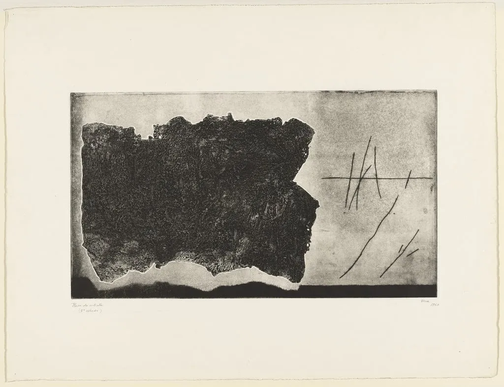 Untitled, by Vera Bocayúva Mindlin, ink, 1960