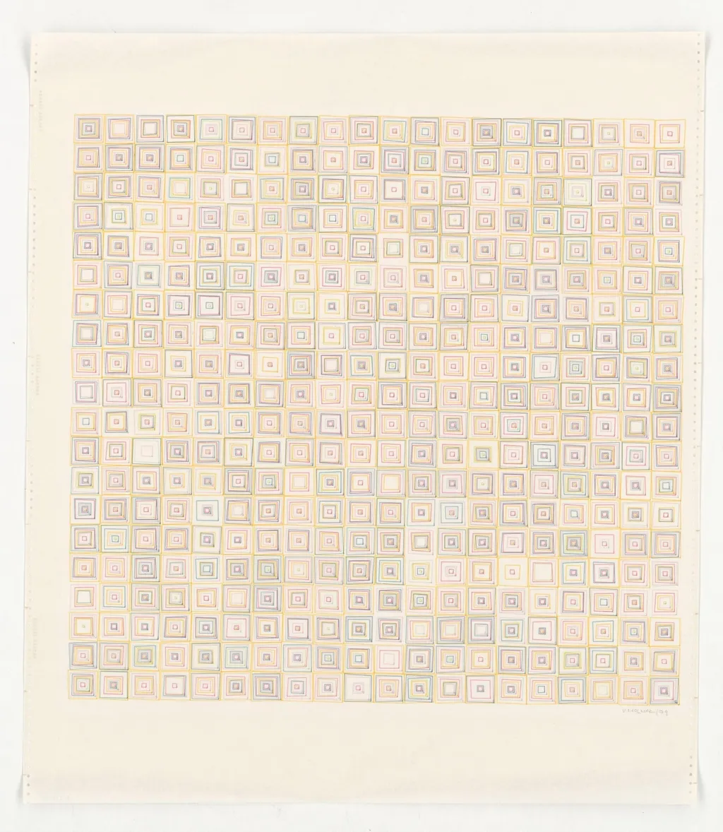 (Des)Ordres, by Vera Molnar, 1974