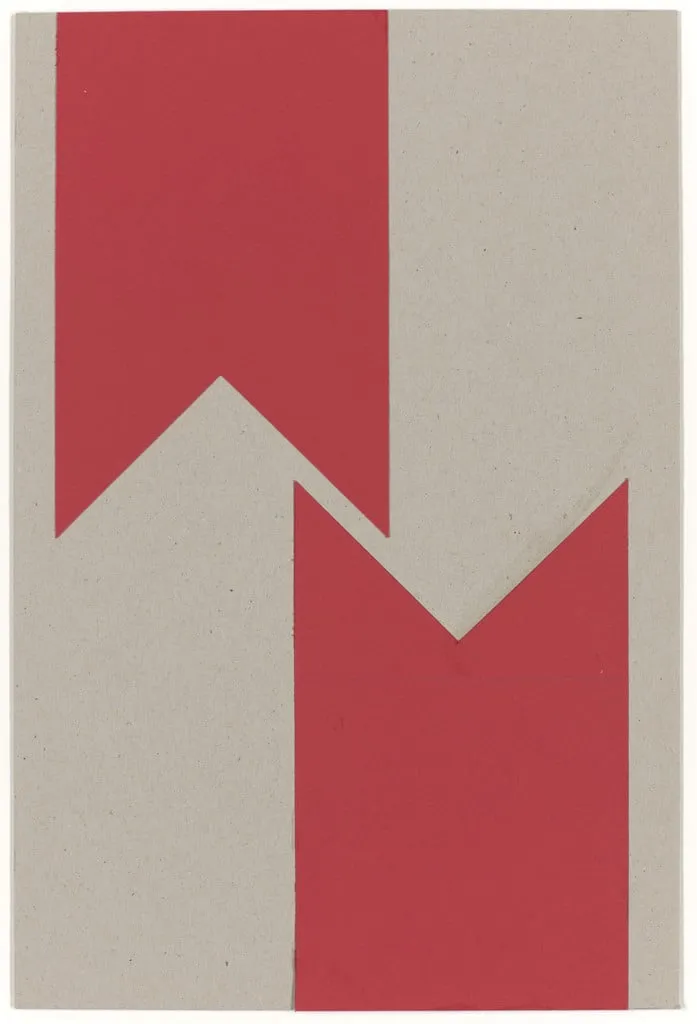 Untitled, by Vera Molnar, paint, 1961