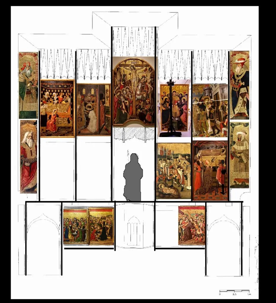 Altarpiece of Saint Stephen, by Vergos family