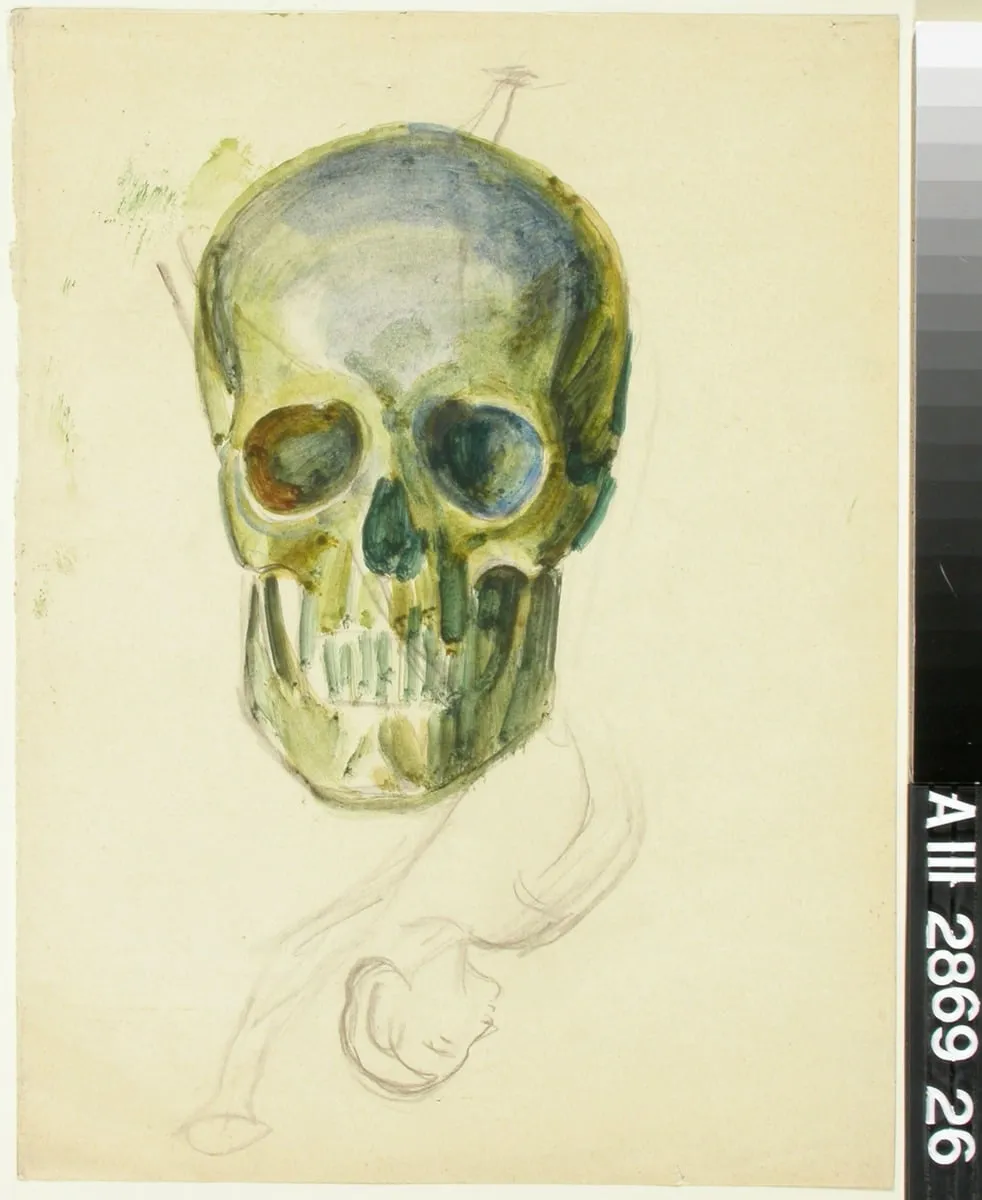Pääkallo, by Verner Thomé, unspecified