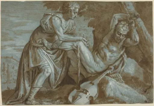 Apollo and Marsyas, by Veronese