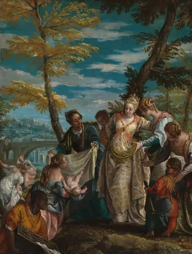 The Finding of Moses, by Veronese
