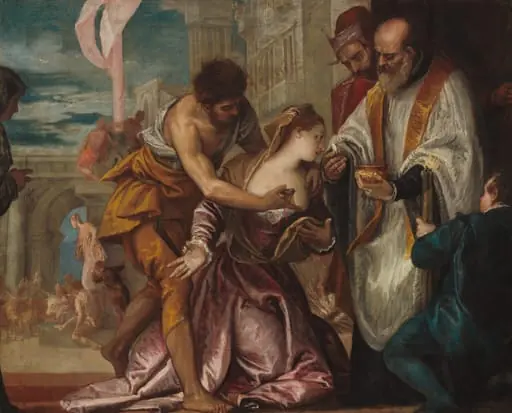 The Martyrdom and Last Communion of Saint Lucy, by Veronese
