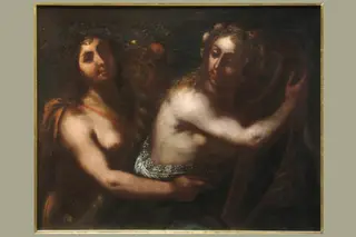 Vertumnus și Pomona (în Reg. Inv.: Vertumnus și Flora)