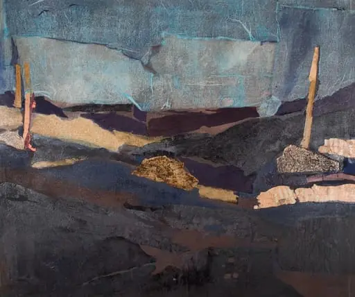 Landscape with a blue mood, by Verykaki Olga