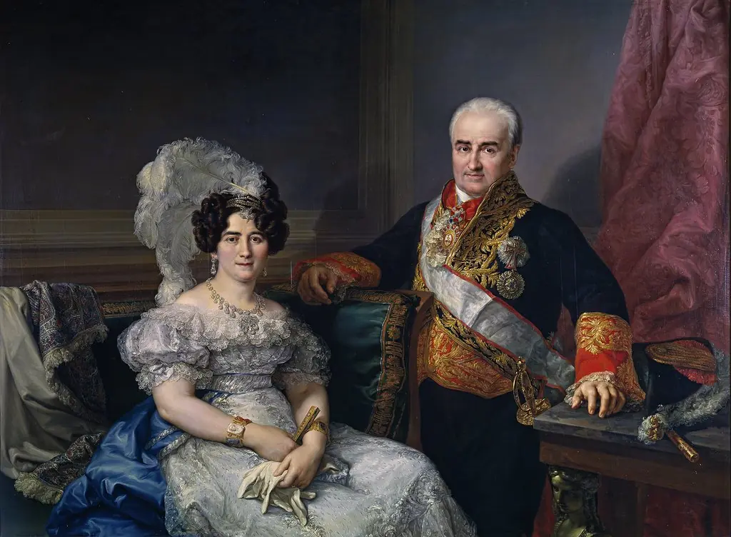 Antonio Ugarte and his wife Maria Antonia Larrazábal
