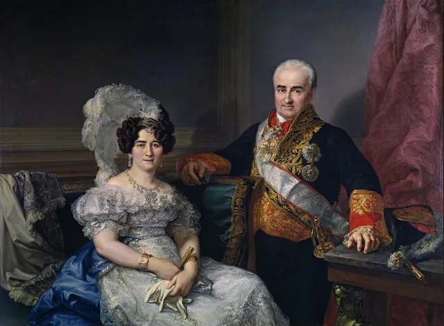 Antonio Ugarte and his wife Maria Antonia Larrazábal