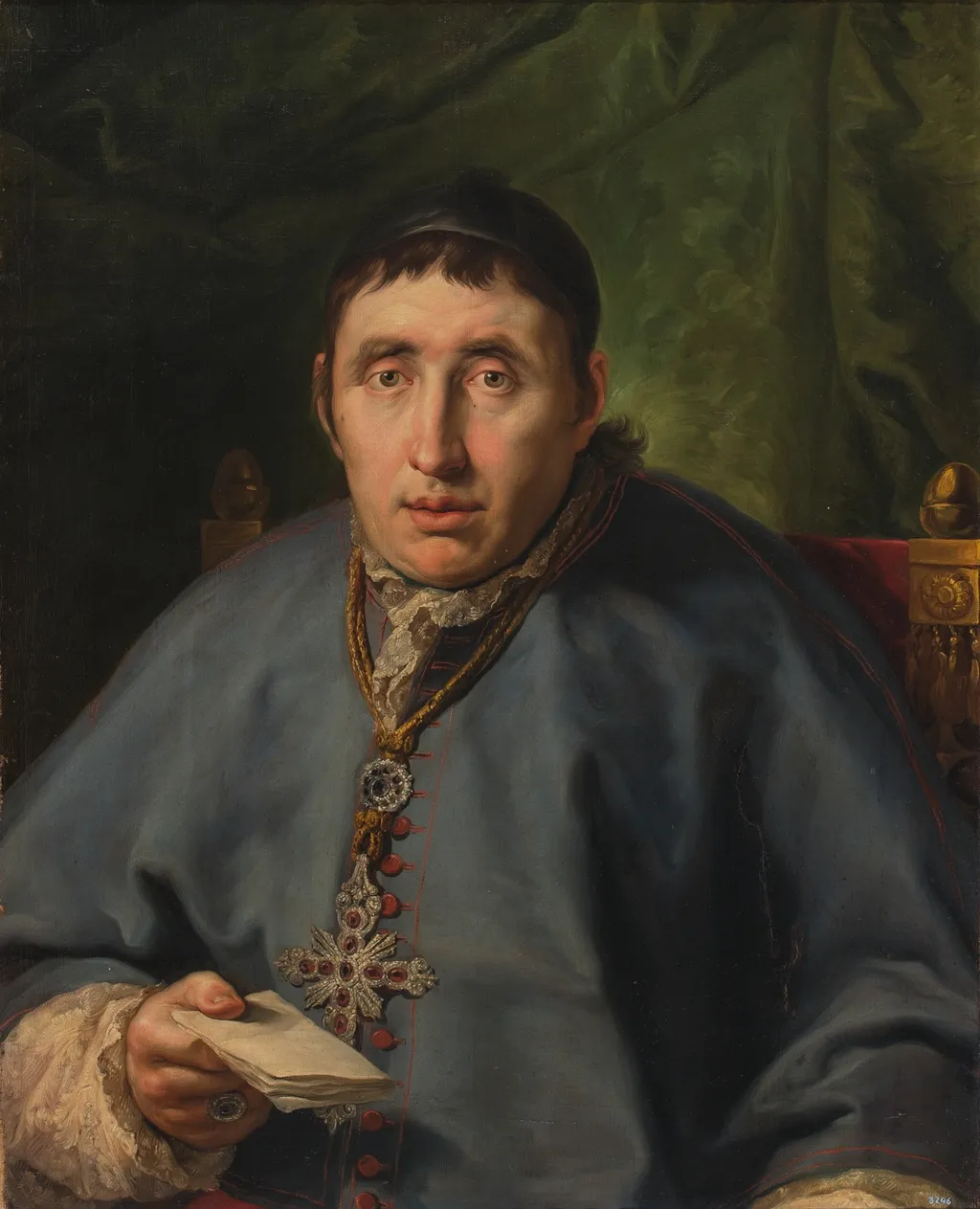 El obispo Pedro González Vallejo, by Vicente López Portaña, oil, 1820