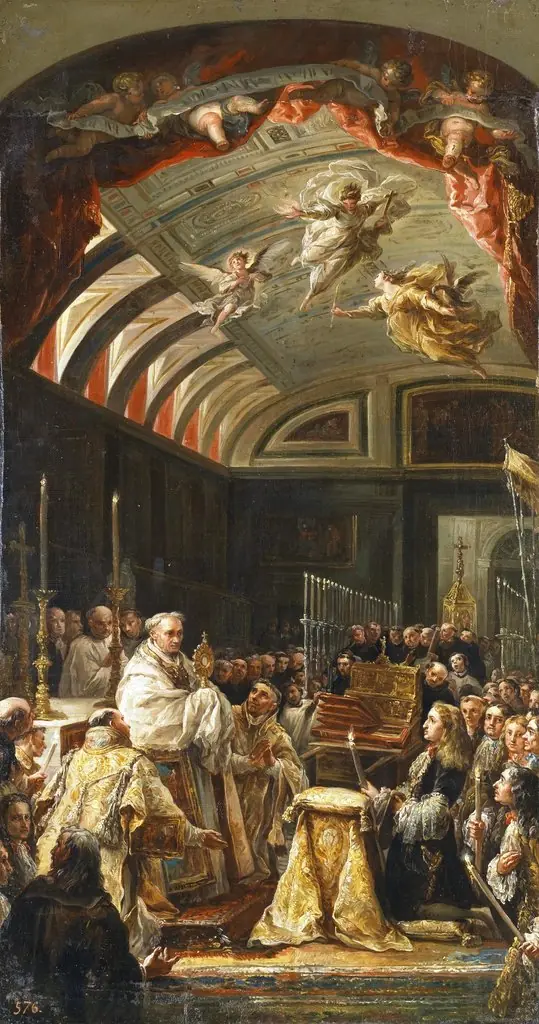 La adoración de la Sagrada Forma, by Vicente López Portaña