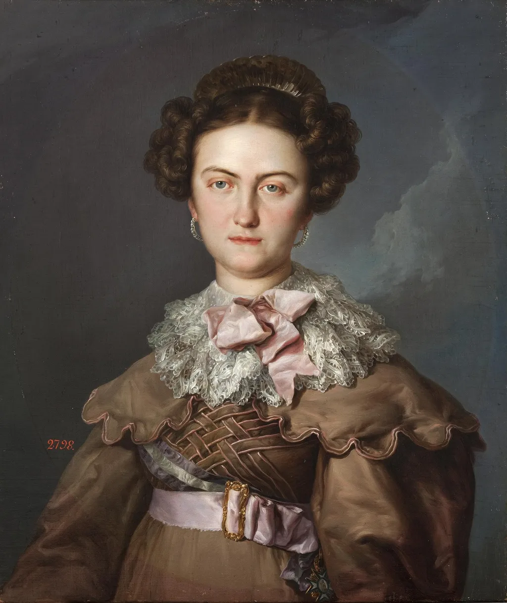 Maria Josepha of Saxony, by Vicente López Portaña, oil, 1828