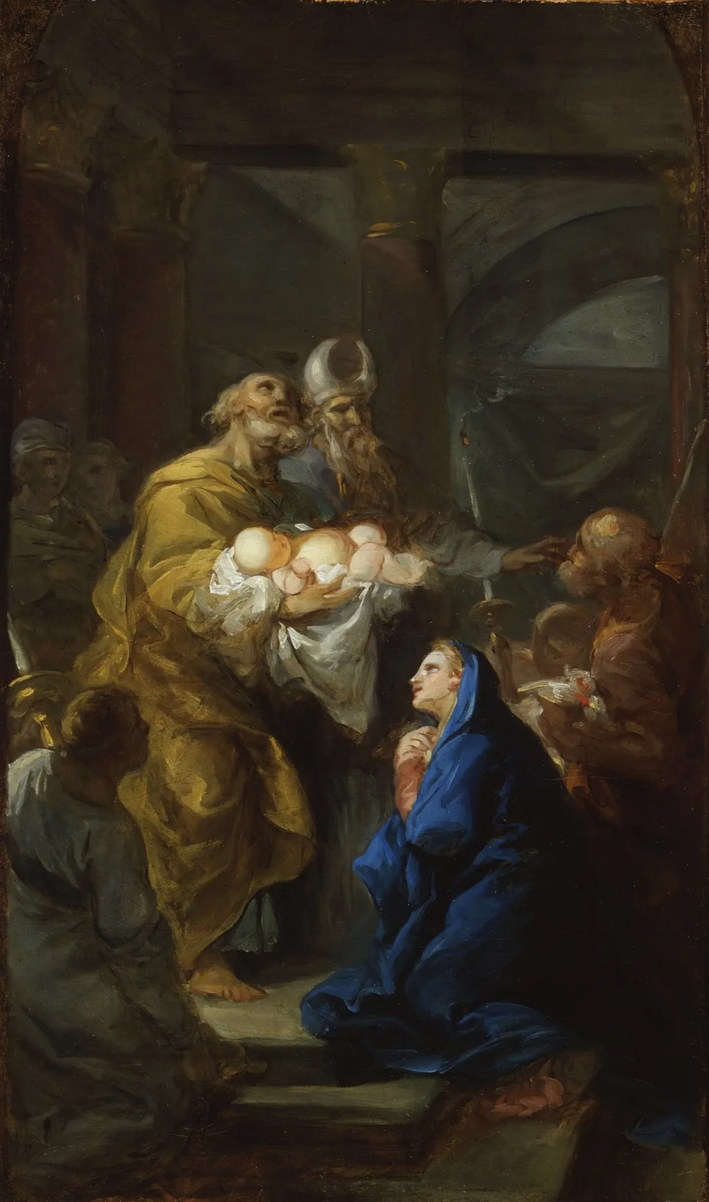 Presentation of Christ in the Temple, by Vicente López Portaña, unspecified, 1745
