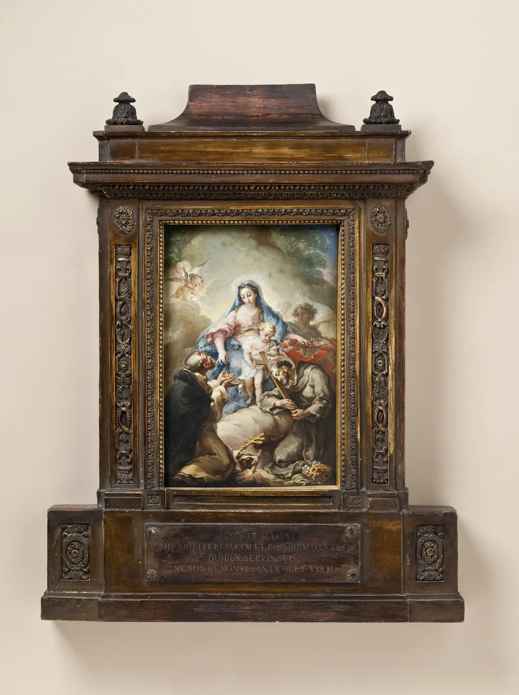 Virgin with St. Francis and St. Dominic, by Vicente López Portaña, unspecified, 1796