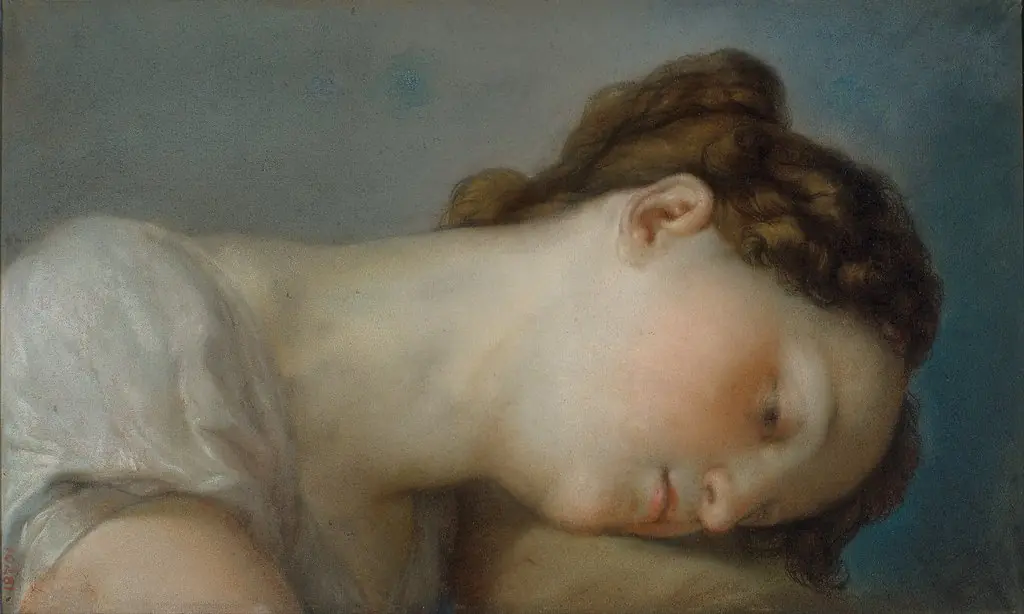 Woman's Head, by Vicente López Portaña