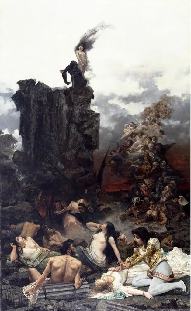 The vision of Fray Martín, by Vicente Nicolau Cotanda