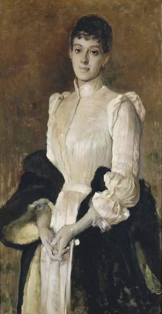 Concepción Miramón, by Vicente Palmaroli