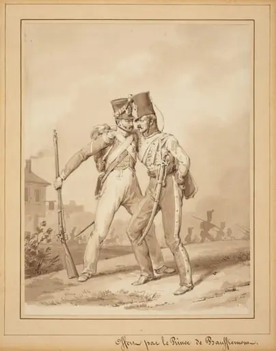 Two Grenadiers, by Victor Adam