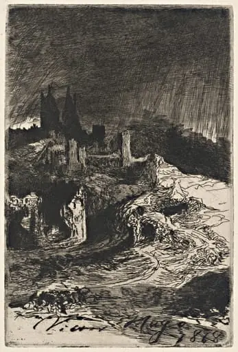 Landscape, by Victor Hugo