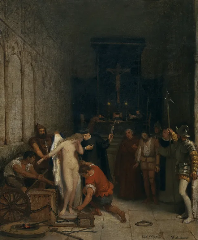 Una escena de la Inquisición