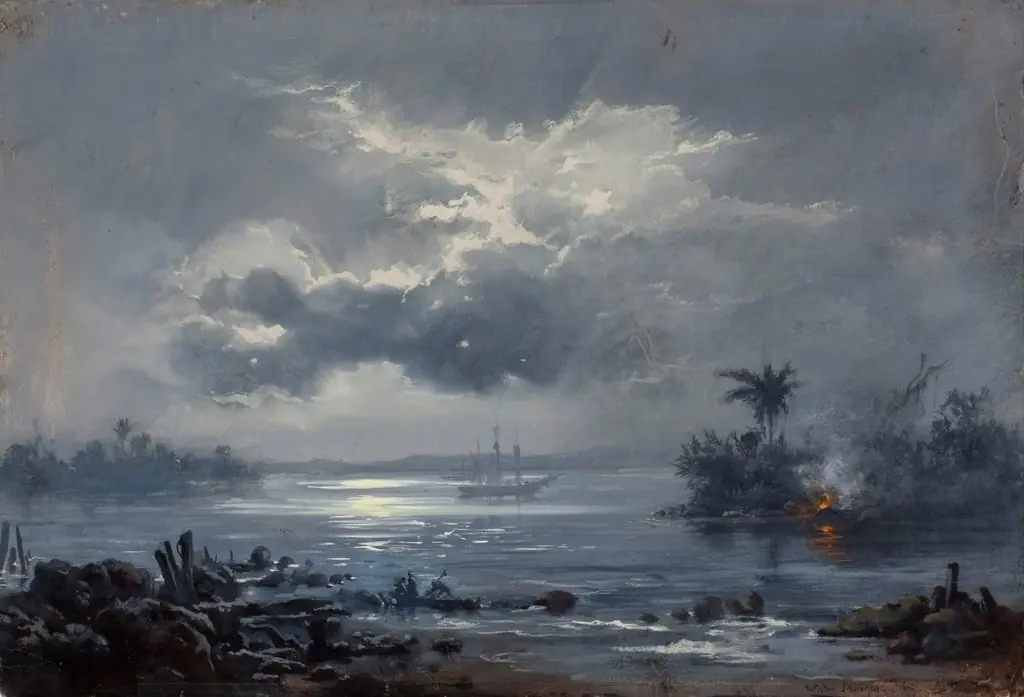 Passagem de Humaitá, by Victor Meirelles