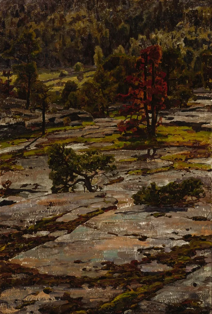 Knutsbodan vuorilta, by Victor Westerholm, unspecified