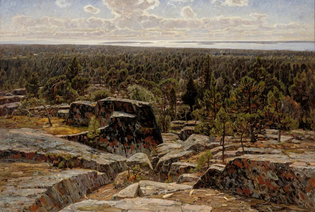 Maisema Ahvenanmaalta, by Victor Westerholm, unspecified
