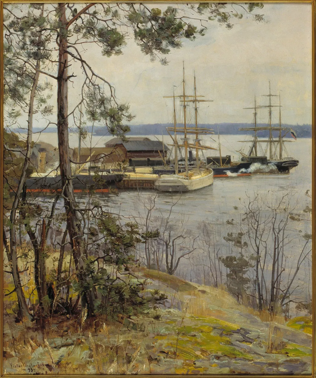 Sörnäisten satama, by Victor Westerholm