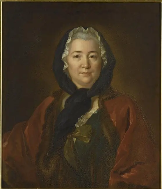 Presumed portrait of Françoise de Graffigny (1695-1758), by Victorine-Angélique-Amélie Rumilly