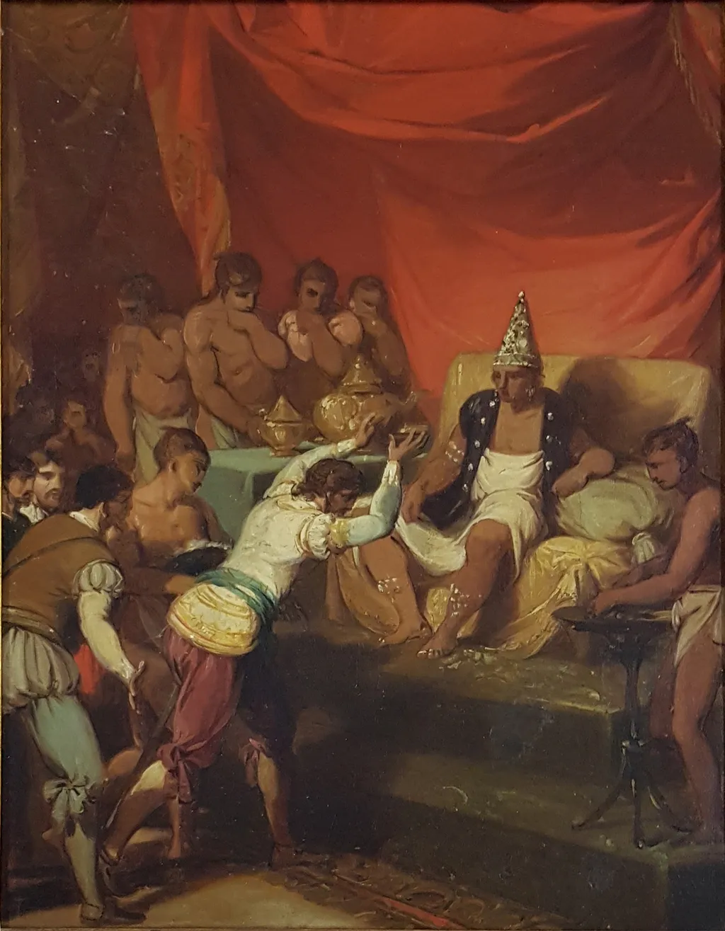 Cena de Os Lusíadas, by Vieira Portuense, unspecified, 1800