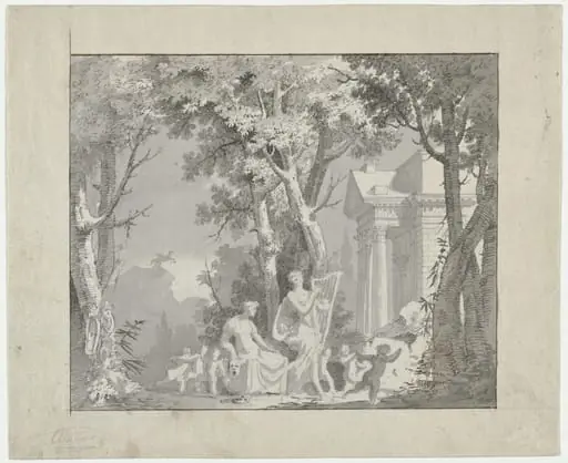 Classical Scene, by Vieira Portuense