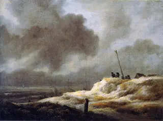 View from the Dunes to the Sea