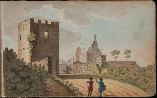 View of Balymount [Ballymount] Castle, 3 miles from Dublin [...]