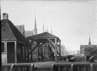 View of Copenhagen from the Weighhouse at the Stock Exchange