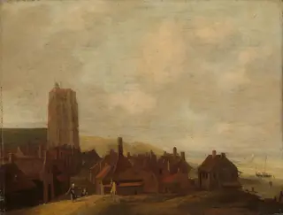 View of Egmond aan Zee