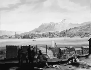 View of Frederikshald