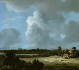 View of Haarlem, by Jacob van Ruisdael