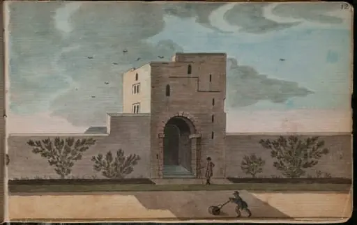 View of the castle at Tallagh [Tallaght], 4 miles from Dublin [...]
