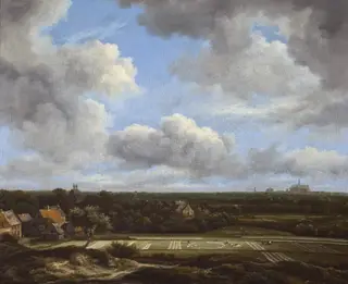 View of the Plain of Haarlem with Bleaching Grounds