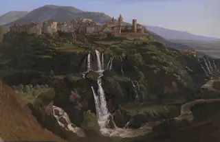 View of Tivoli in Italy, by Gustaf Wilhelm Palm