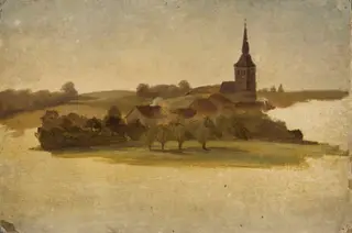 View Towards Erkrath Church, study