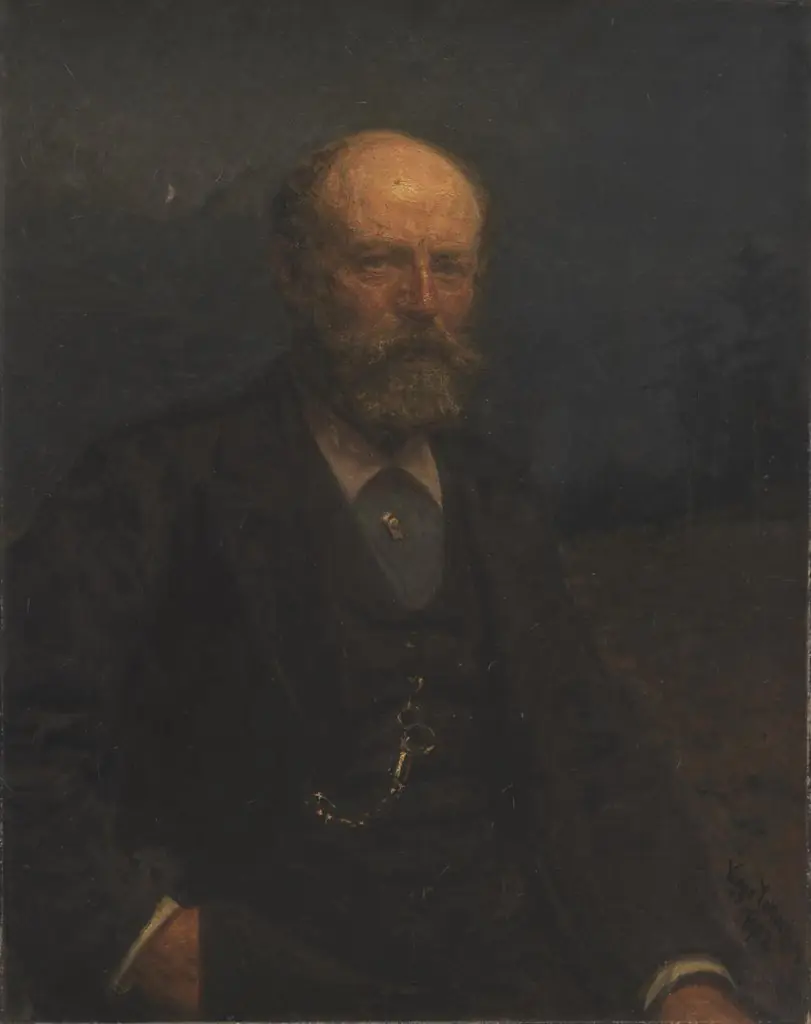 Self-Portrait, by Viggo Johansen