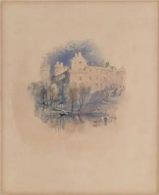 Vignette: Linlithgow Palace by Moonlight