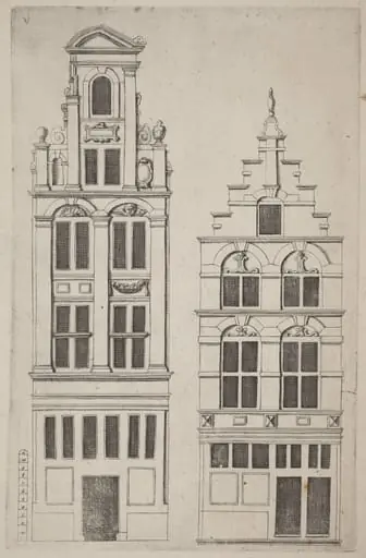 Dutch Facade Elevation: pl. 5, by Vignola
