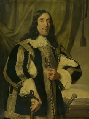 Portrait of an officer, by Vigor Boucquet