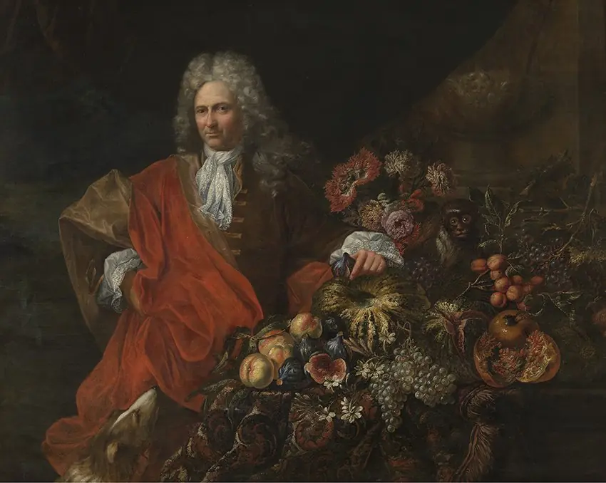 Allegorisch portret van een man