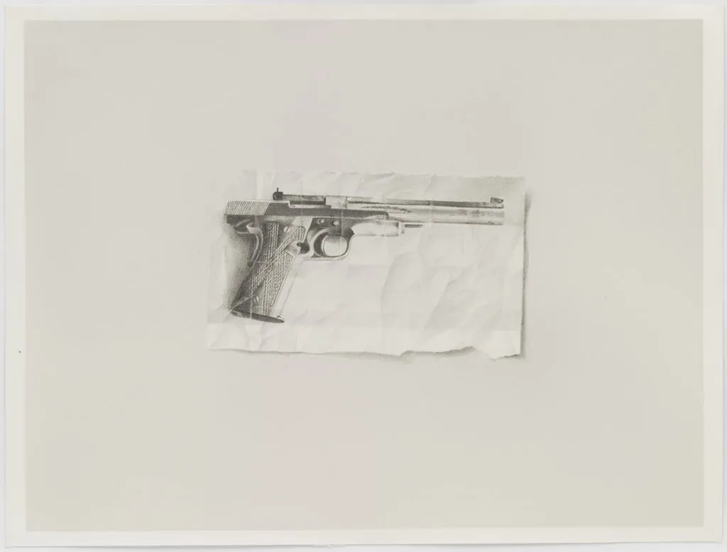 Untitled, by Vija Celmins, acrylic, 1968