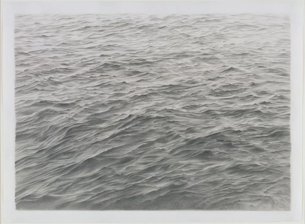 Untitled, by Vija Celmins, acrylic, 1970