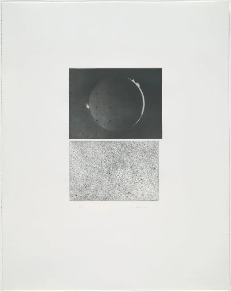 Untitled, by Vija Celmins, ink, 1983
