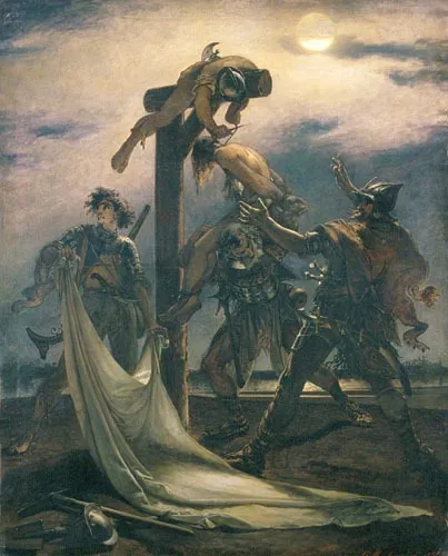 Dózsa's People, by Viktor Madarász, oil, 1868